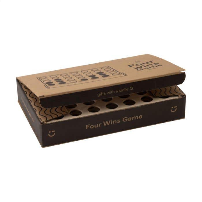 Puissance Quatre Jeu | Bois FSC® | Cadre pivotant