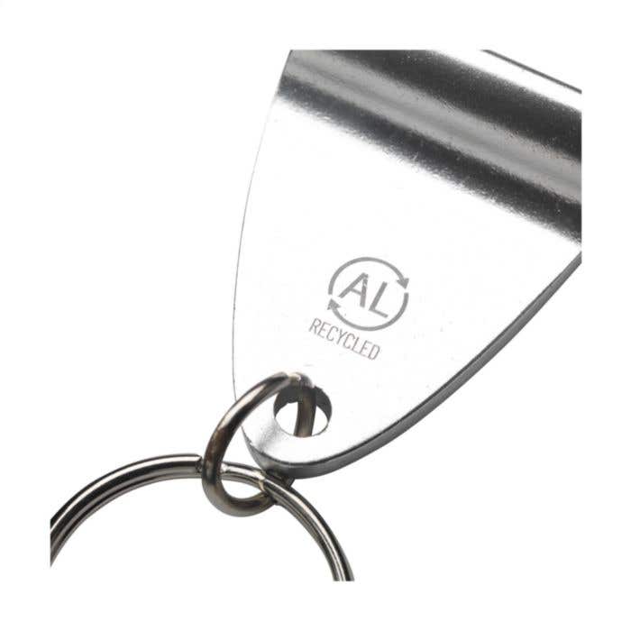 Porte-clés avec ouvre-bouteille | Aluminium recyclé