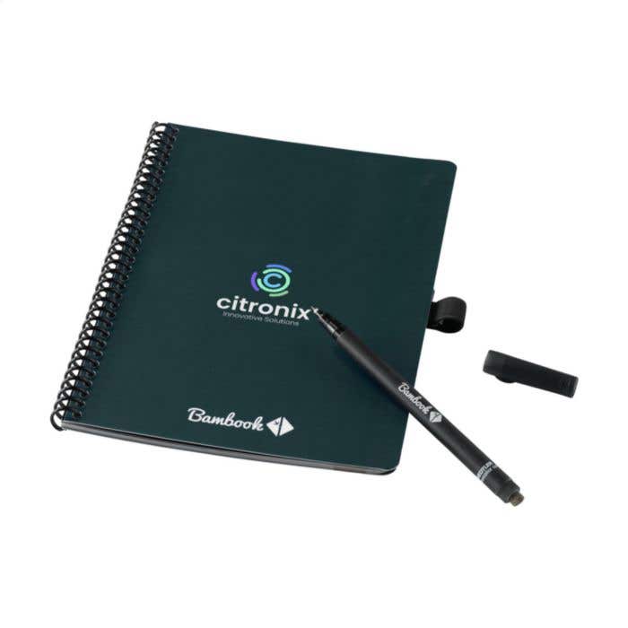 Bambook Carnet de notes | A5 | Effaçable | 20 feuilles
