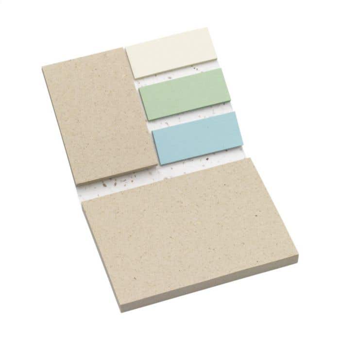 Bloc-notes | Plantable | Papier d'herbe | Recyclé