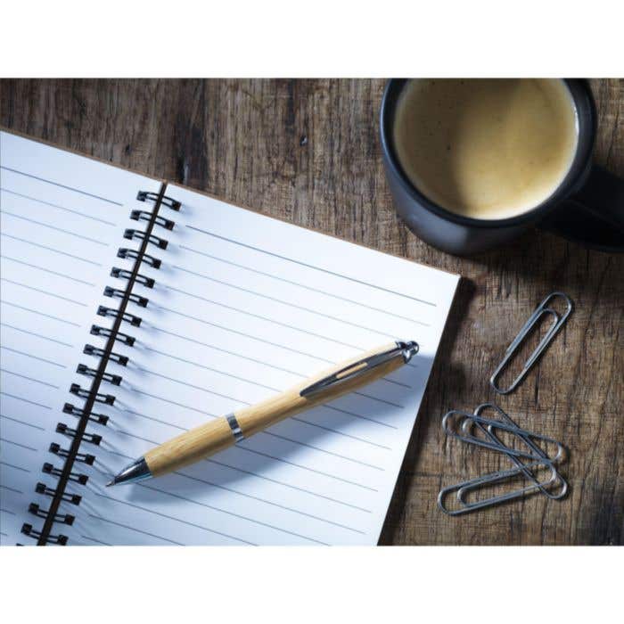 Stylo à bille | Bambou | Encre bleue