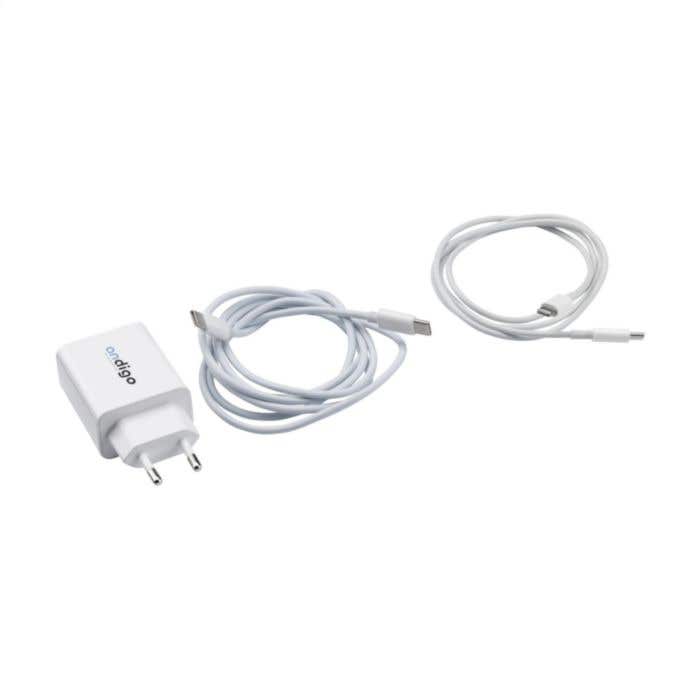 Set de recharge | Recyclé | Type-C et Lightning | 100 cm