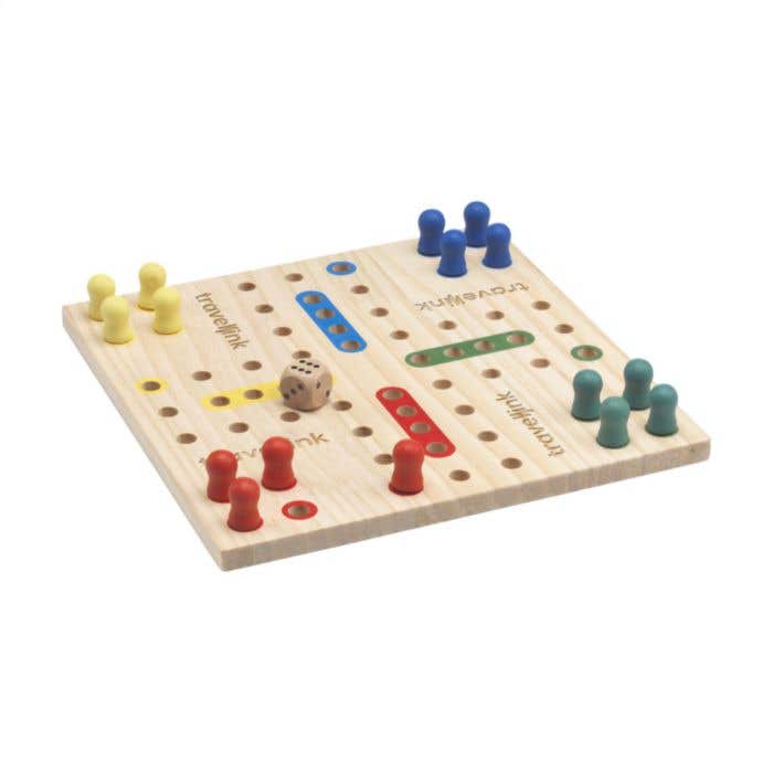 Jeu de société Ludo | Bois FSC® | 2-4 joueurs