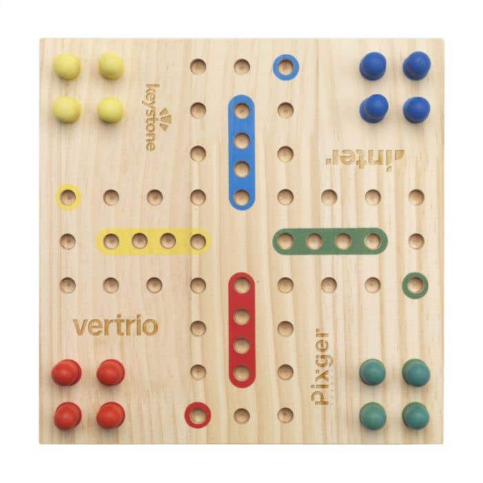 Jeu de société Ludo | Bois FSC® | 2-4 joueurs