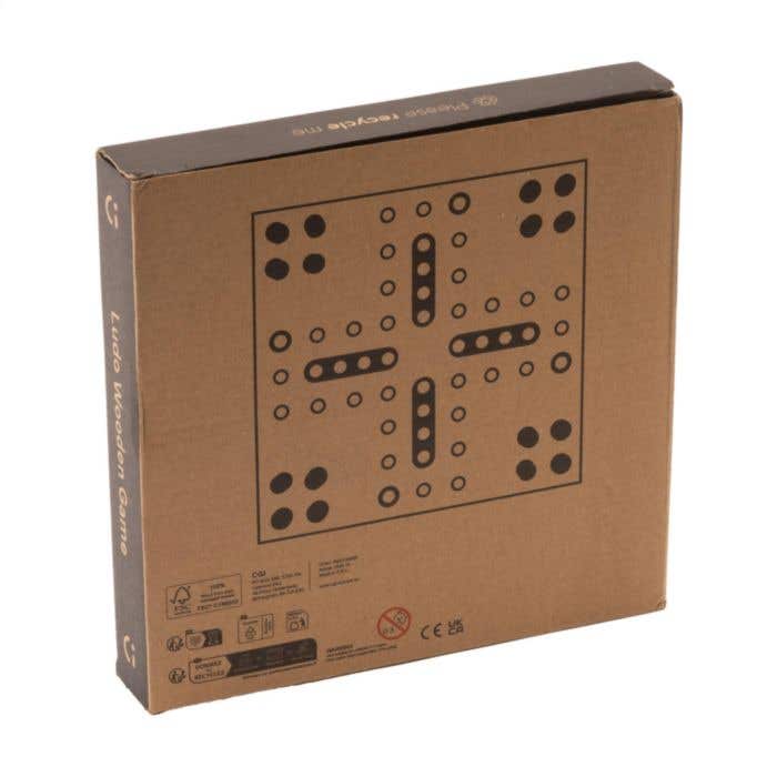 Jeu de société Ludo | Bois FSC® | 2-4 joueurs