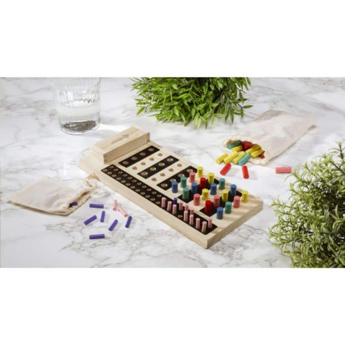 Jeu casse-tête Brain Buster | Bois de pin et bambou | 2 joueurs