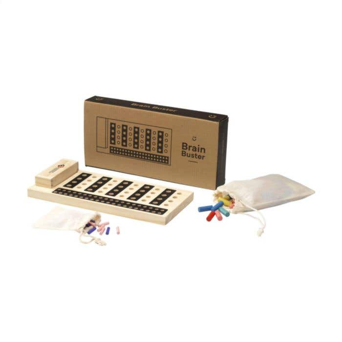 Jeu casse-tête Brain Buster | Bois de pin et bambou | 2 joueurs