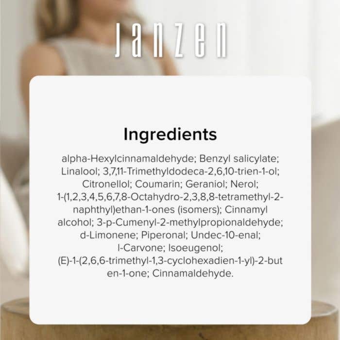 JANZEN Désodorisant voiture | Parfum: Skin 90 | Lot de 2