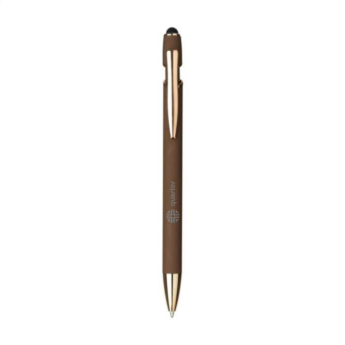 Stylet bille | Aluminium recyclé | Finition soft touch