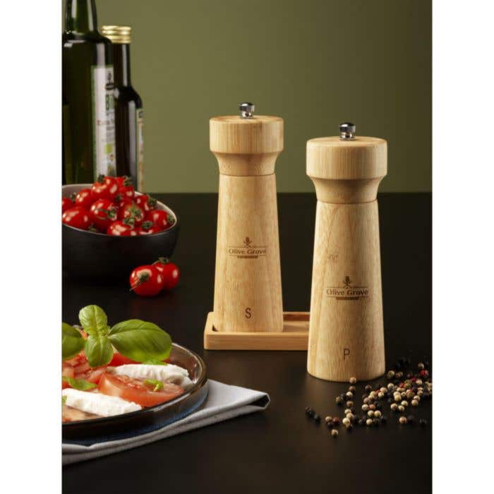 Ensemble poivre et sel Wooosh | Bambou FSC® | Mécanisme céramique
