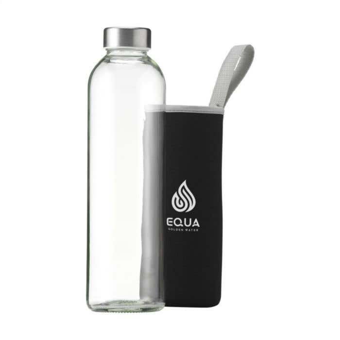Gourde | Verre | 750 ml | Housse néoprène