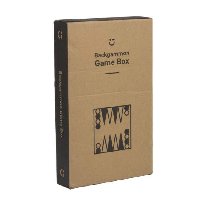Jeu de backgammon box | Bois de pin FSC® | Set de jeu complet