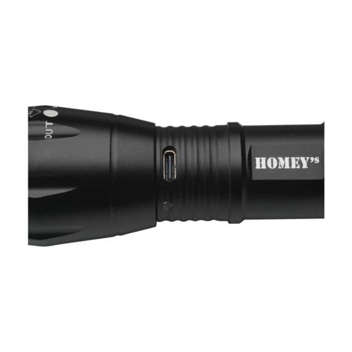Lampe de poche Homey's | Aluminium | 150 lumen | Rechargeable
