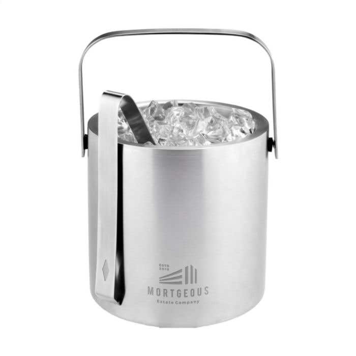 Seau à glace | Acier inoxydable | 1.200 ml | Double paroi