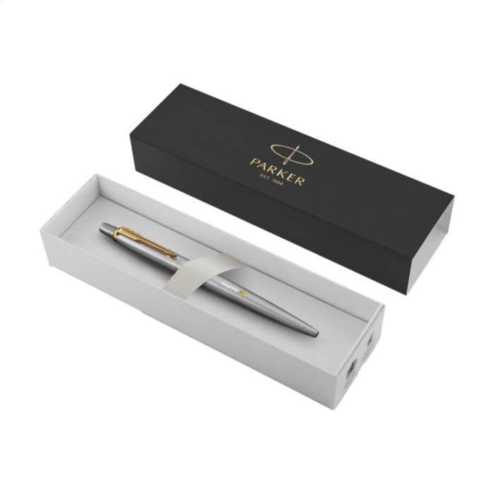 Stylo bille Parker Jotter | Encre bleue | Acier inoxydable recyclé