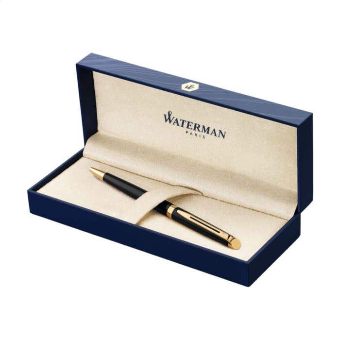 Stylo bille Waterman Hémisphère | Encre bleue | Doré | Mécanisme rotatif