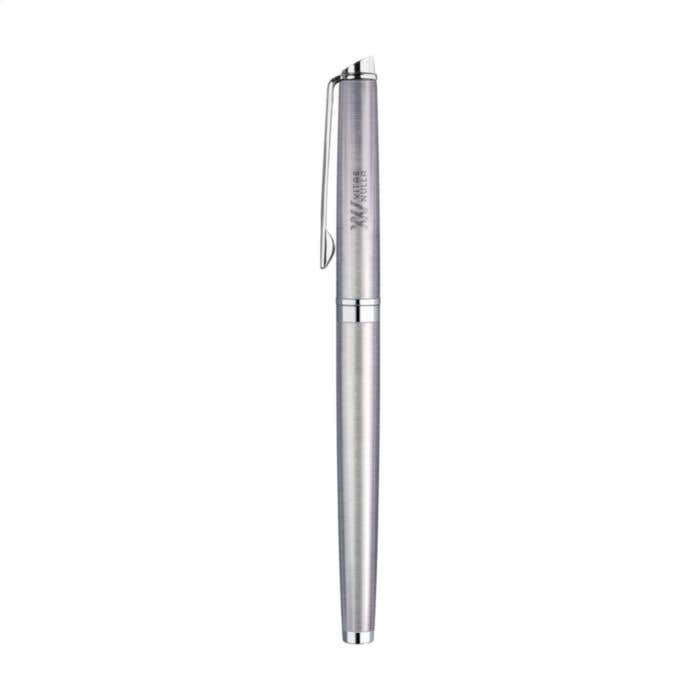 Stylo roller Waterman Hémisphère | Encre bleue | Acier inoxydable | Recharge à séchage rapide