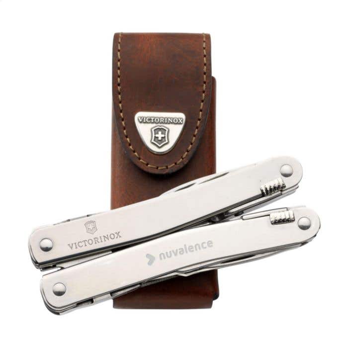 Multi-outil Victorinox Spirit X | 24 fonctions | Recyclé | Étui en cuir