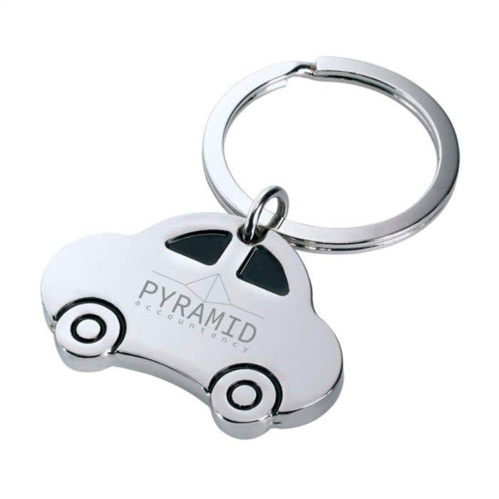 Porte-clés Voiture | Métal | Anneau porte-clés robuste