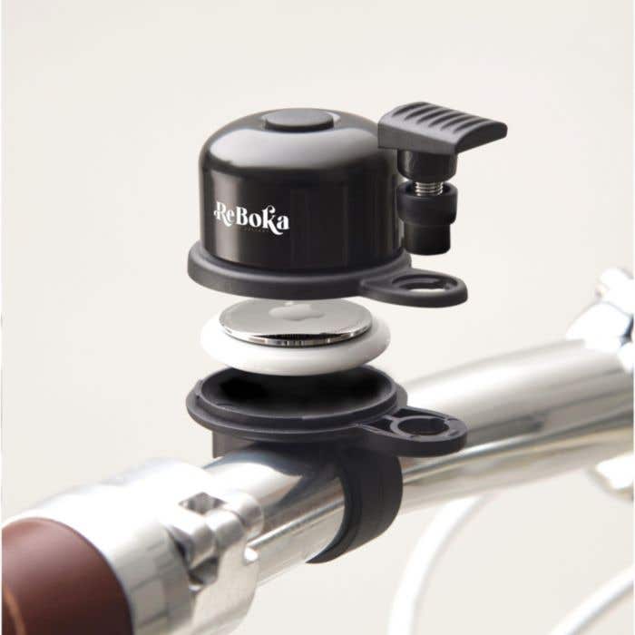 Sonnette de vélo AirBell | Plastique dur | Support tracker | 22 mm