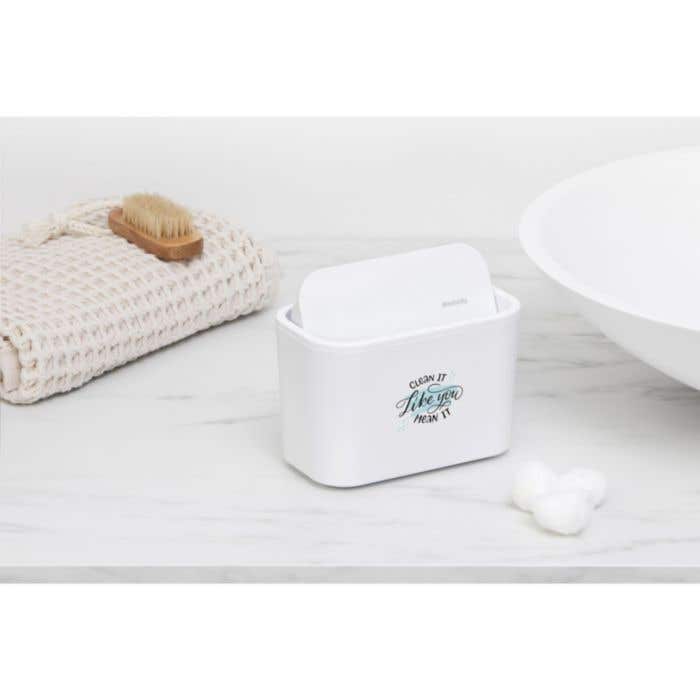 Brabantia | Poubelle salle de bain | Plastique | Couvercle basculant