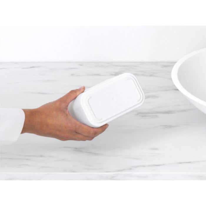 Brabantia | Poubelle salle de bain | Plastique | Couvercle basculant