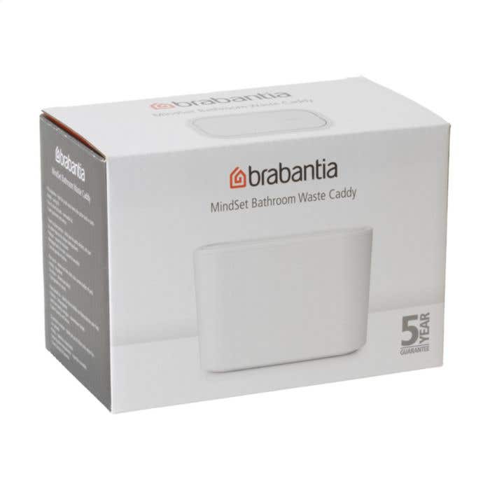 Brabantia | Poubelle salle de bain | Plastique | Couvercle basculant