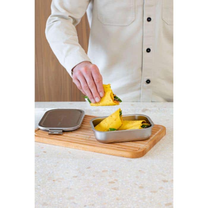 Brabantia lunch box | Acier inoxydable recyclé | 1.100 ml