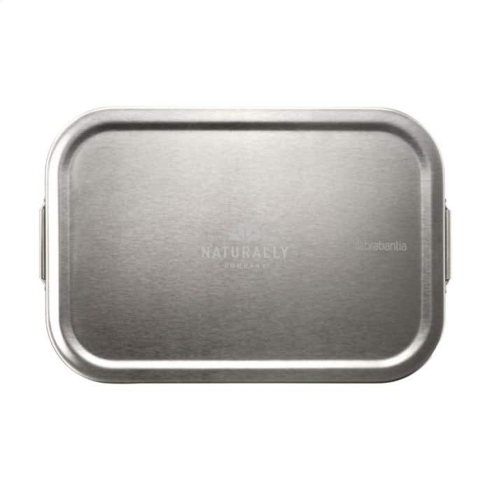 Brabantia Lunchbox | Acier inoxydable | 2 l | Recyclé