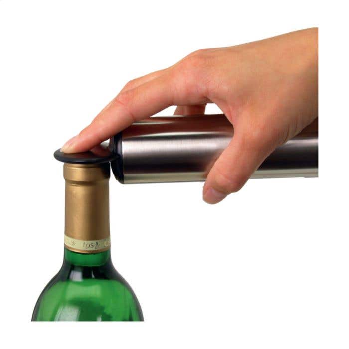 Brabantia Tire-bouchon | Acier inoxydable | Anneau de centrage et coupe-capsule