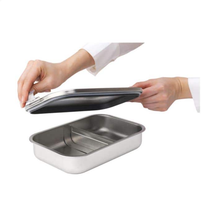 Brabantia Lunchbox | Acier inoxydable | 2 l | Recyclé