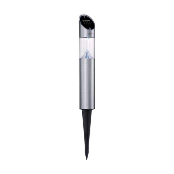 Grundig Lampe LED solaire | Acier inoxydable | 2 LED's