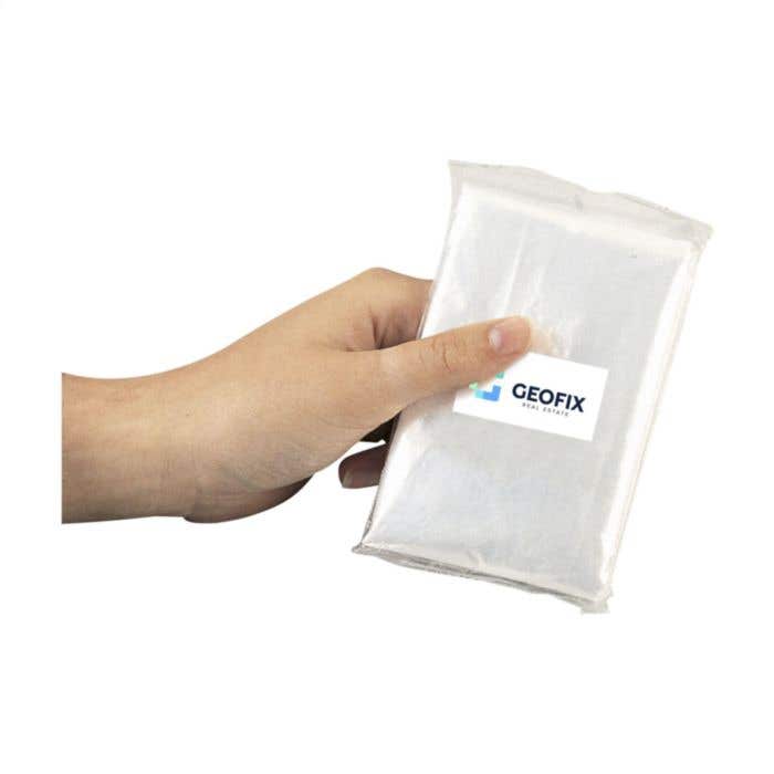 Poncho de pluie | Transparent | Avec pochette de rangement