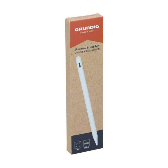 Grundig Stylet Pen | Aluminium | Rechargeable | 8 heures de batterie