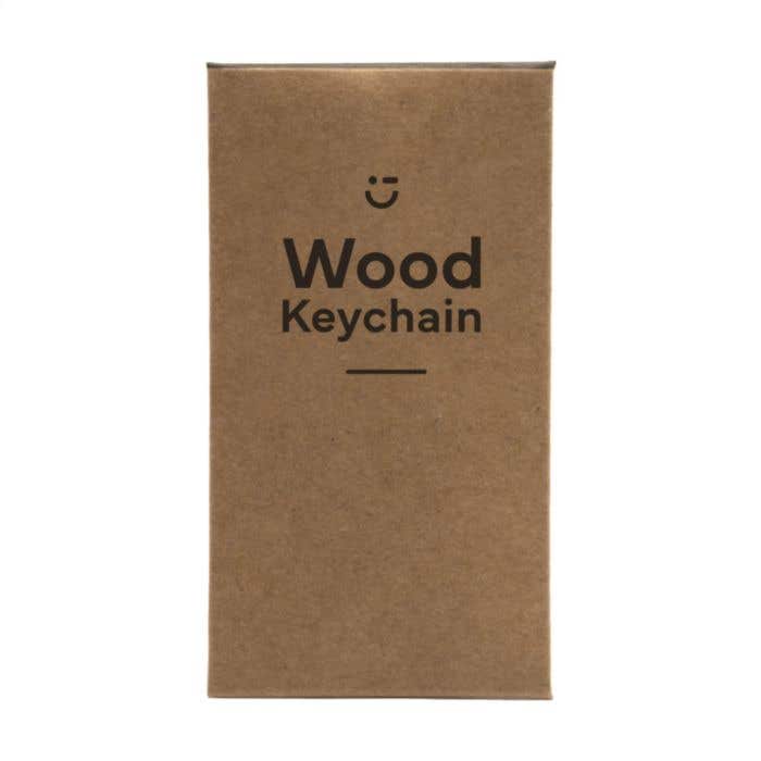 Porte-clés | Bois de hêtre | Rond