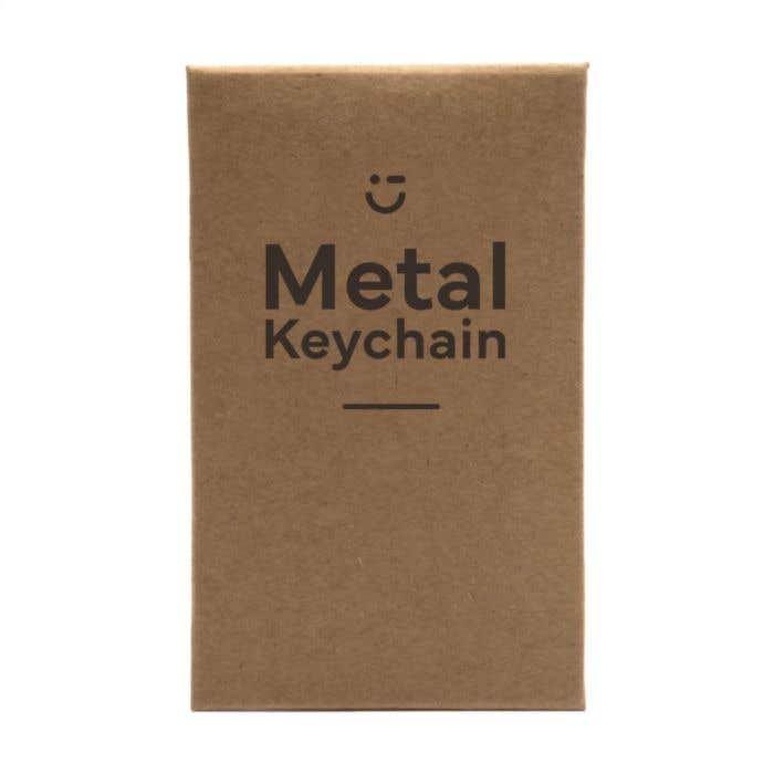 Porte-clés | Acier | Effet domino