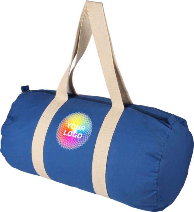 Sac de sport Lobelia Colour | Coton | OEKO-TEX® | Fermeture éclair | Détails beige