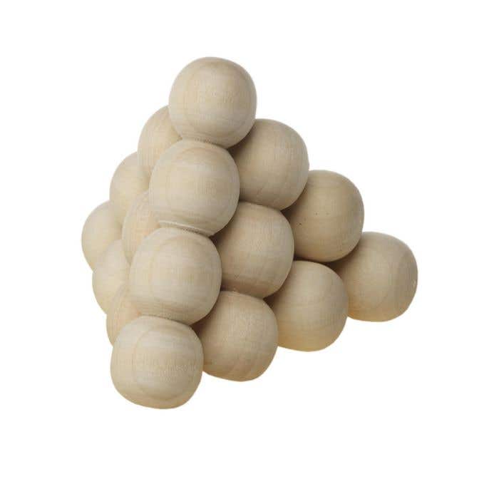 Puzzle Pyramid | Bois | Avec sac en coton