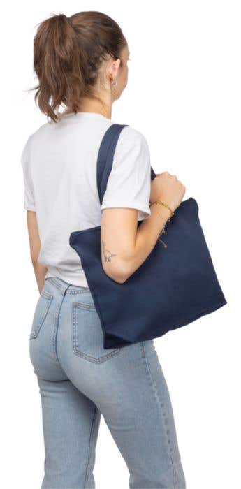Sac Mimosa | 13 L | Coton recyclé | Fermeture éclair
