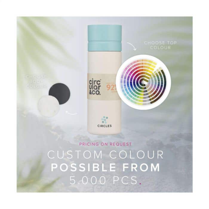 Circular&Co gourde | Recyclée | 600 ml | Ouverture de boisson 360°