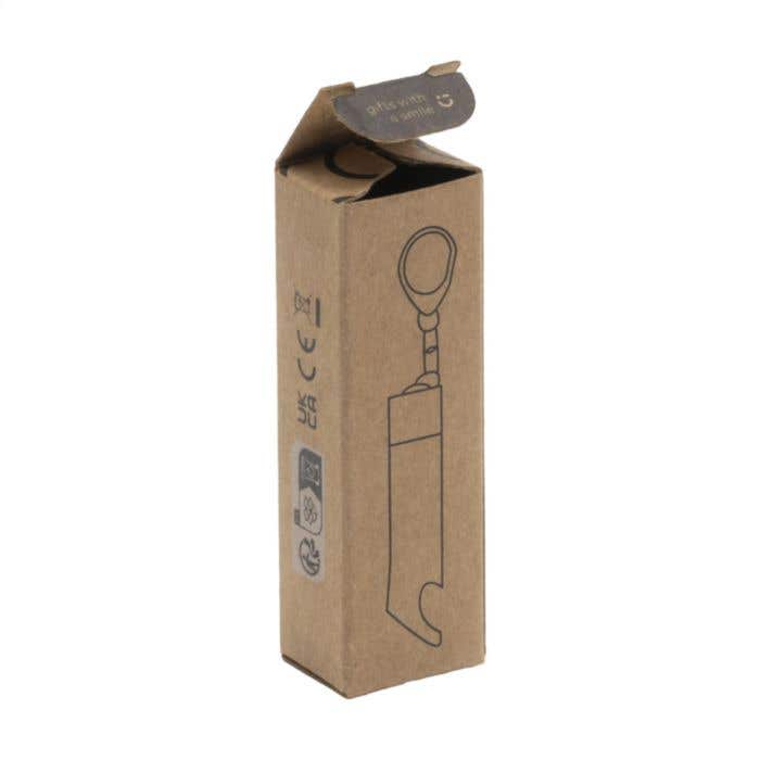 Lampe torche LED | Aluminium | Avec ouvre-bouteille et mousqueton
