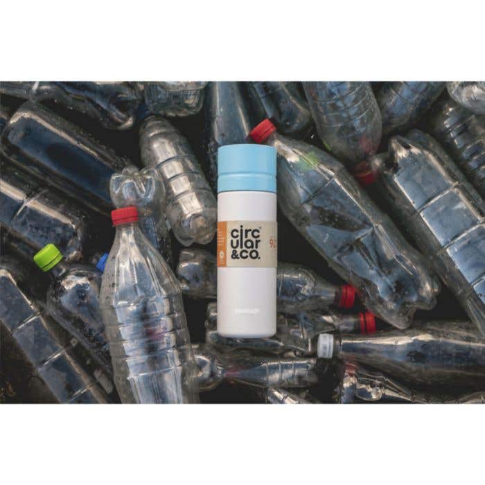 Circular&Co gourde | Recyclée | 600 ml | Ouverture de boisson 360°