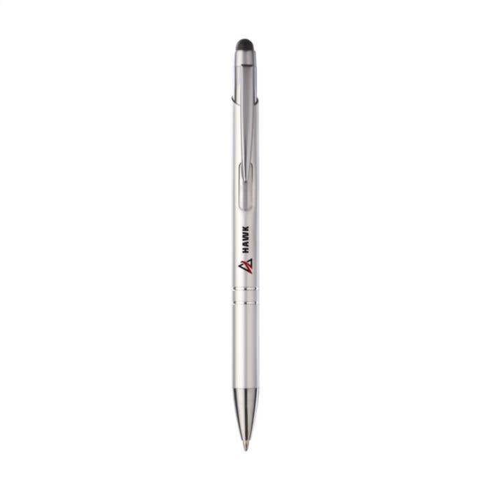 Stylet stylo à bille Ebony Touch | Aluminium | Pointeur écran tactile