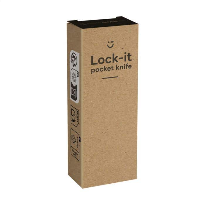 Couteau de poche | Bois | Lame inox | Verrouillage