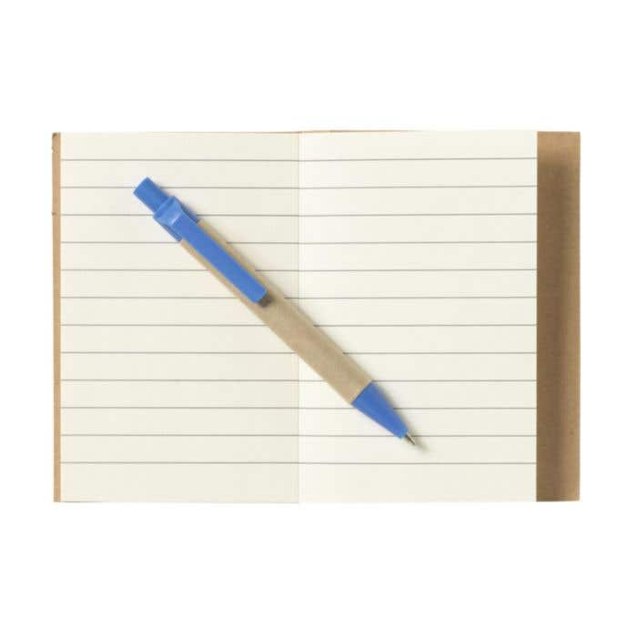 Carnet de notes | Recyclé | Avec stylo à bille | 80 feuilles