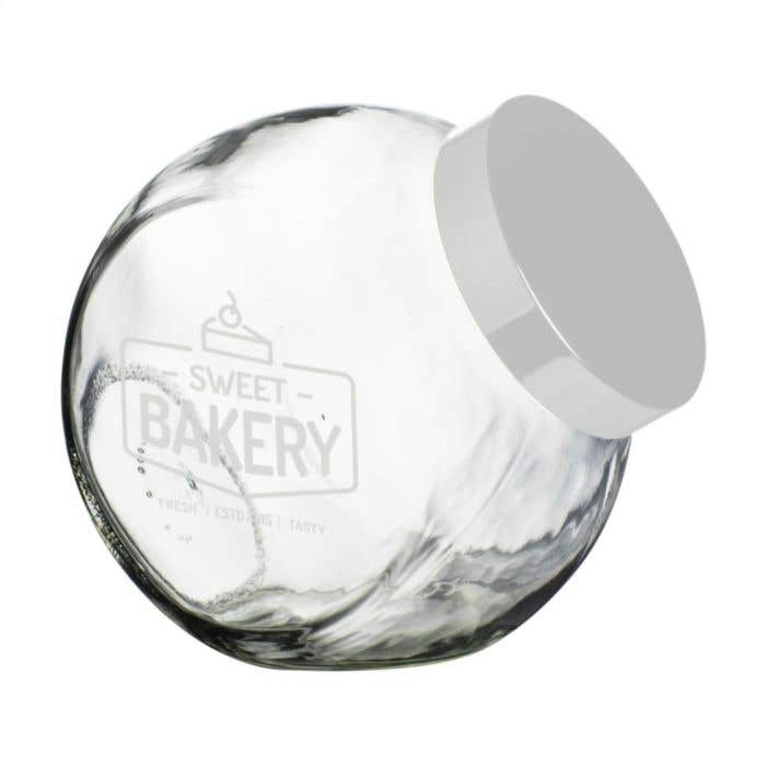 Bocal à bonbons | Verre | 2 litres | Couvercle à vis