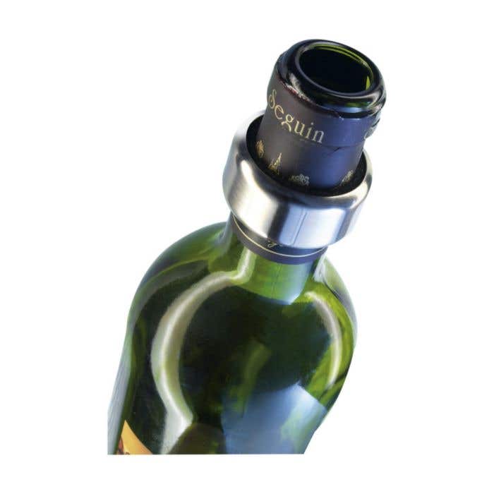 Coffret cadeau vin | Couteau de sommelier et anti-gouttes | Acier mat