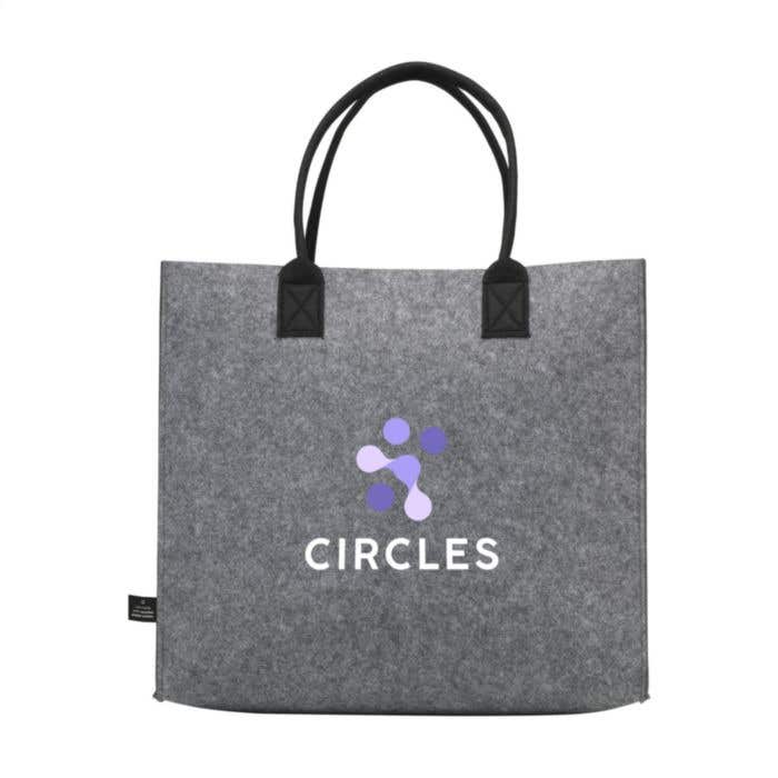 Sac de courses | Feutre recyclé | 28 l