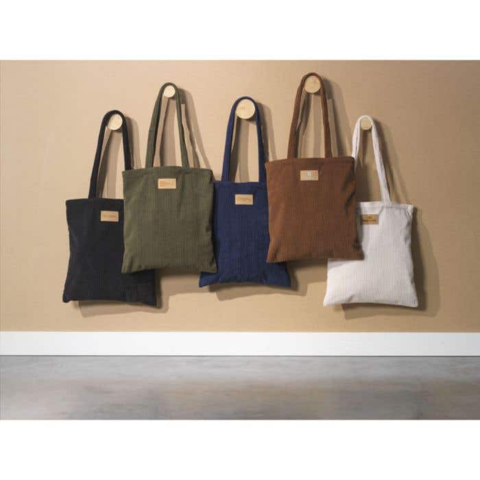 Shopper | Velours côtelé recyclé | 8 l