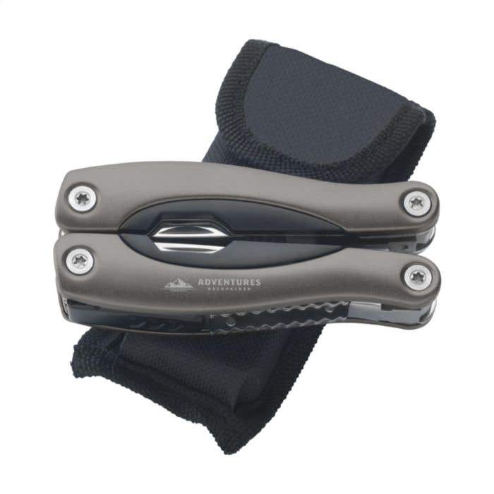 Pince multifonction MicroTool | 13 fonctions | Inox | Avec étui